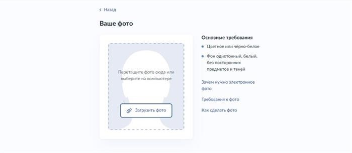 Требования к снимку для оформления загранпаспорта