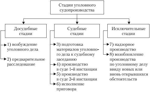 Какие этапы проходит уголовное судопроизводство. Автор24 - онлайн-площадка для заказа студенческих работ.